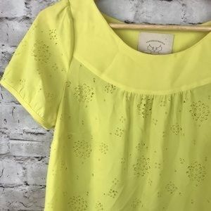 Anthropologie blouse by Vanessa Virginia Size 0